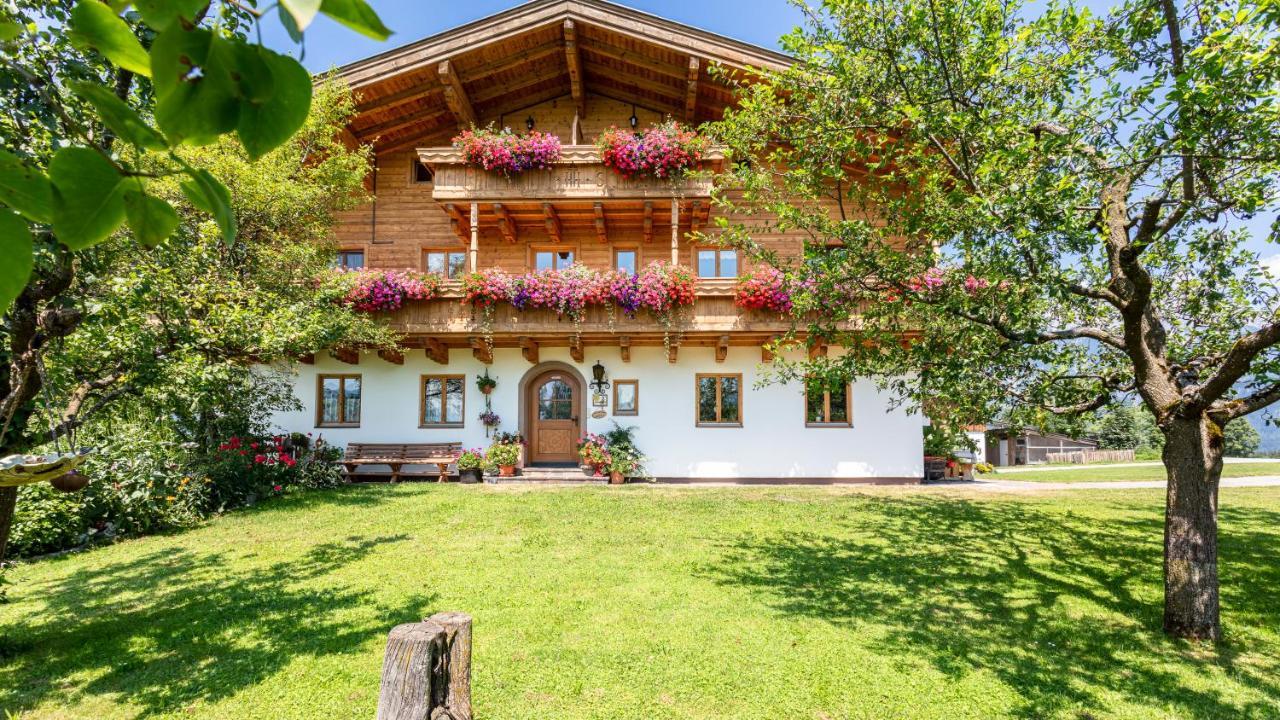 Oberhaslinghof Villa Saalfelden am Steinernen Meer Kültér fotó